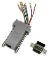 CNV-DB9F-RJ45F-U Unitek DB9 female to RJ45 plastic adaptor