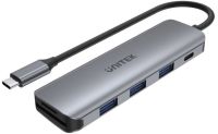 HUB-USB-5P-H1107C Unitek H1107C USB 3.1 3-port Card Reader
