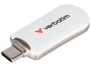 M30228 Verbatim 30228 Plectra 64GB USB Type-C 3.2 Gen 1 Flash Drive - White