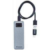 Verbatim Executive Fingerprint Secure 1TB USB 3.2 Gen 1 Type-C Solid State Drive
