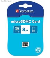 44004 Verbatim 8GB MICRO SDHC Memory Card