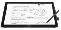 Wacom DTH2452 23.8" display dark grey pen &amp; touch graphics tablet