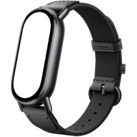 Xiaomi Smart Band 10 knitted Silk strap - Ebony Black