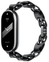 Xiaomi Black Smart Band 8 Chain Strap - (Only Strap)