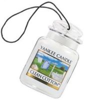 Yankee Clean Cotton Car Jar Candle
