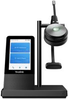 WH66-MONO Yealink DECT Wireless On-Ear mono headset with Touch Screen Base Station