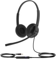 UH34-LITE-DUAL Yealink UH34-LITE-DUAL Dual USB Type-A headset - Foamy ear cushions